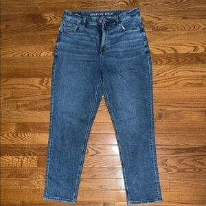 American eagle stretch mom jean sz 10R